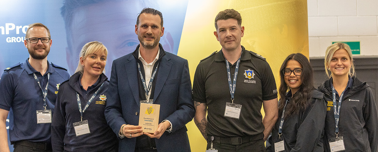 Humberside Fire and Rescue receive the LPG Customer Award for 2025 for Excellence in Innovation
